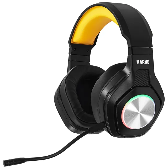 Гарнитура беспроводная игровая Marvo Pulz 80W