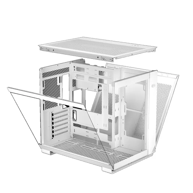 Корпус для компьютера PCCOOLER ATX C3T500 WH