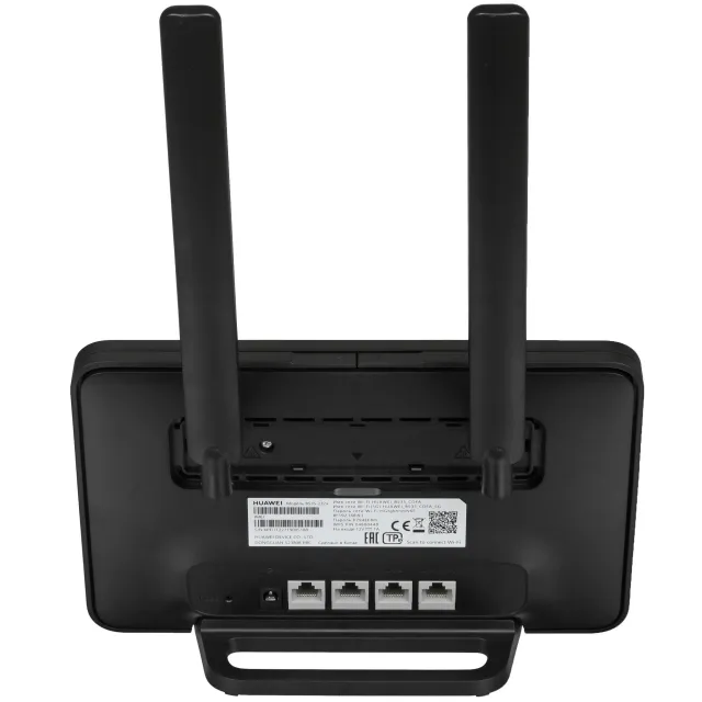 Роутер LTE Huawei B535-232a 4G 300 Мбит/с 2.4 ГГц 5 ГГц 3 LAN RJ-45 черный 51060HVA