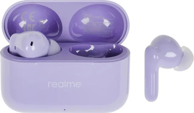 Наушники Realme Buds T200 RMA2410 Фиолетовый (Violet)