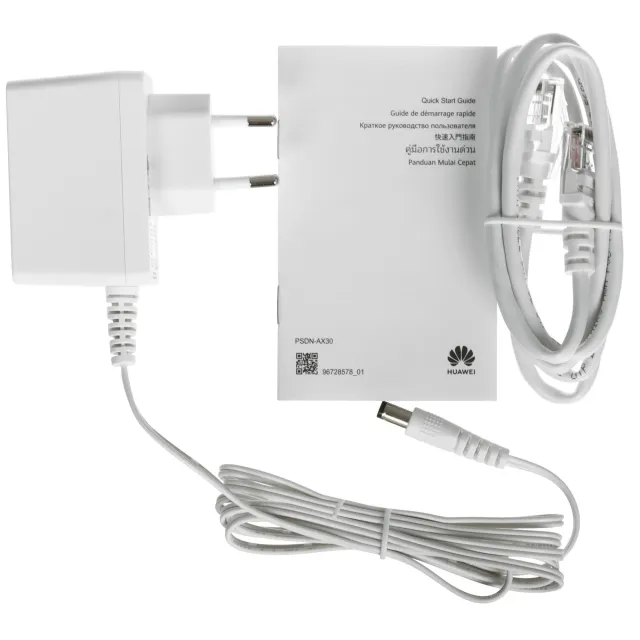 Роутер Huawei AX3S Dual Core 4 LAN 1000 Мбит/с IPv6 PSDN-AX30 черный 53030CSU
