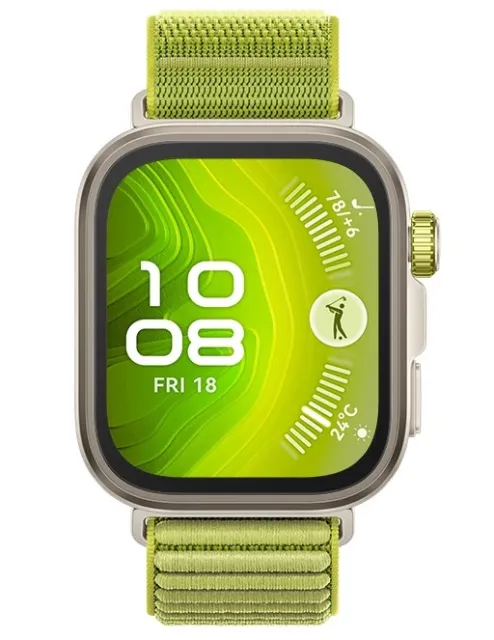 Смарт-часы HUAWEI Watch FIT 4 Pro Green Nylon 55020FAG