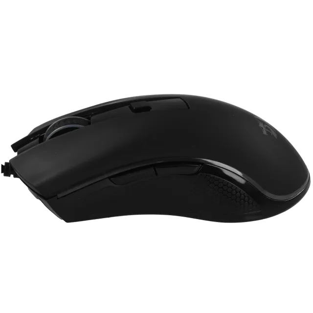 Мышь проводная игровая DEFENDER черн,RGB,6кн,12800dpi