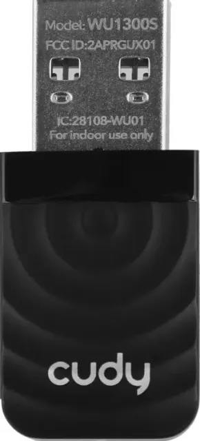 Беспроводной адаптер USB Cudy WU1300S, AC1300 USB 3.0