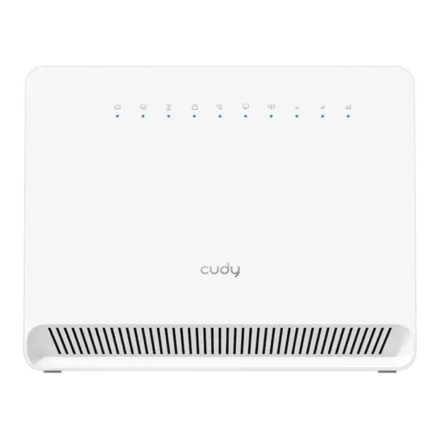 Маршрутизатор с LTE, Cudy LT400V N300, 1x WAN/LAN 10/100 Мбит/с., 3x LAN 10/100 Мбит/с, 1хRJ11, Nan