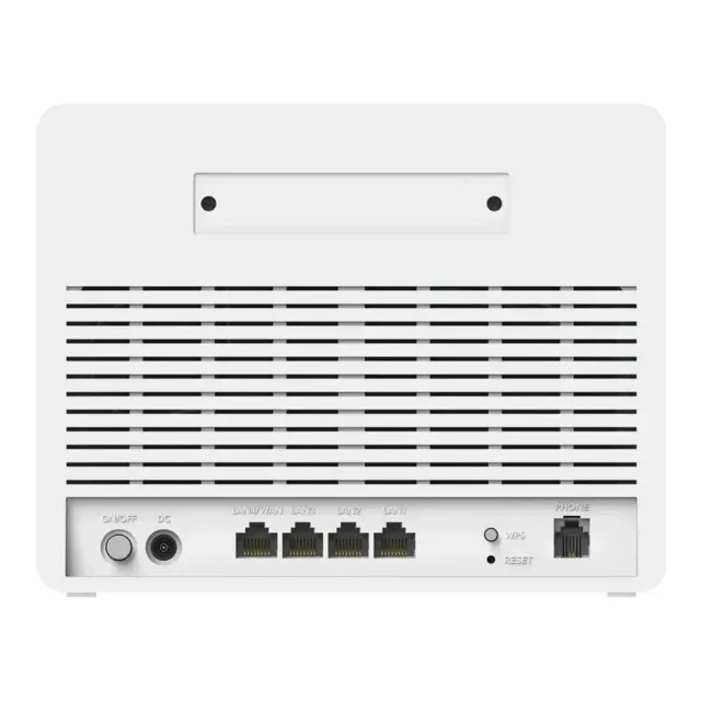 Маршрутизатор с LTE, Cudy LT400V N300, 1x WAN/LAN 10/100 Мбит/с., 3x LAN 10/100 Мбит/с, 1хRJ11, Nan