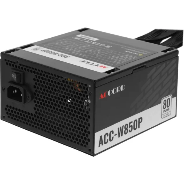 Блок питания для компьютера ACCORD ATX 850W ACC-W850P 80PLUS WHITE