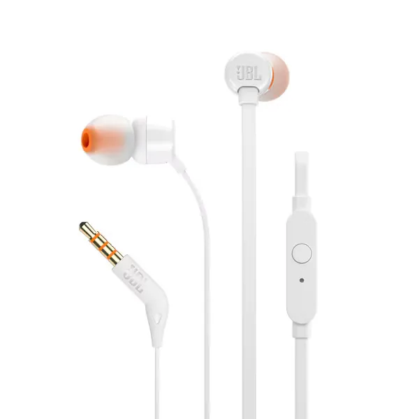 Наушники проводные JBLT110WHT белый