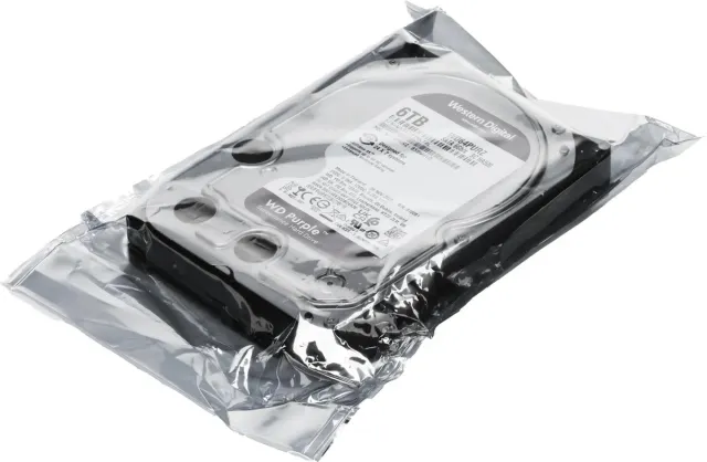 Жесткий диск WD Purple 6TB 3.5" 5640RPM 256MB SATA DV WD64PURZ
