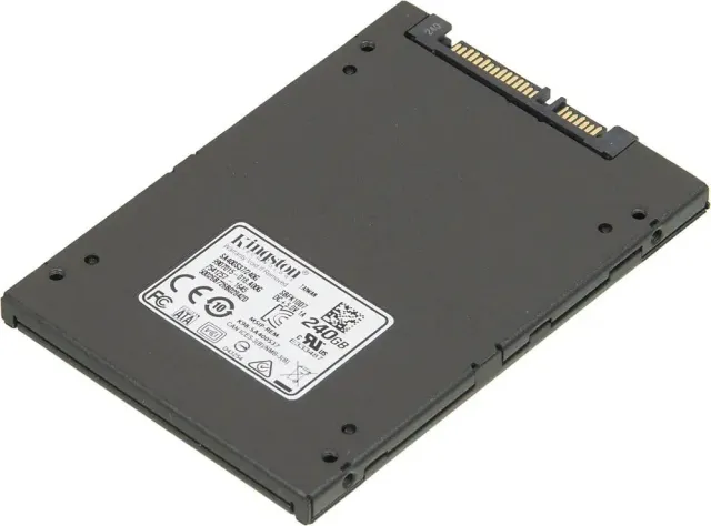 Твердотельный накопитель Kingston SSD 240GB SA400S37/240G 2.5" 7mm, SATA3, 3D TLC (12мес)