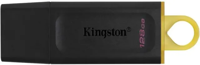 Флеш-накопитель Kingston DataTraveler Exodia DTX/128GB USB 3.2 Gen1 128 GB black/yellow
