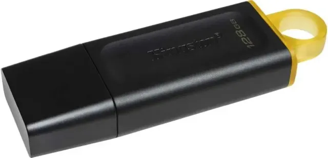 Флеш-накопитель Kingston DataTraveler Exodia DTX/128GB USB 3.2 Gen1 128 GB black/yellow