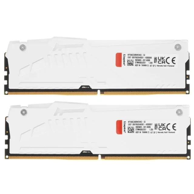 Оперативная память Kingston Fury DDR5 32GB 5600Mhz CL36 DIMM (Kit of 2) KF556C36BWEAK2-32