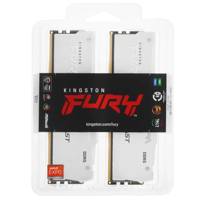 Оперативная память Kingston Fury DDR5 32GB 5600Mhz CL36 DIMM (Kit of 2) KF556C36BWEAK2-32