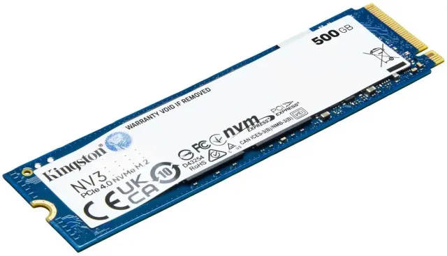 Твердотельный накопитель Kingston SSD 500GB SNV3S/500G M.2 2280 PCIe 4.0 x4