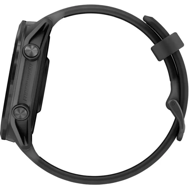 Смарт-часы Garmin Forerunner 570 черный, темно-серый безель, черный ремешок 47мм