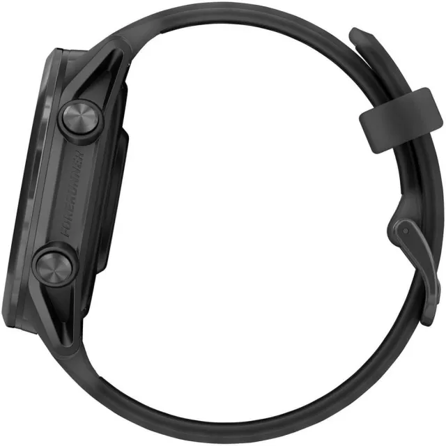 Смарт-часы Garmin Forerunner 570 черный, темно-серый безель, черный ремешок 42мм