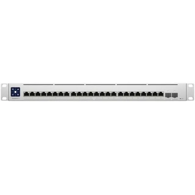 Коммутатор Ubiquiti UniFi Switch Enterprise XG 24 Коммутатор в стойку, 24х 10G RJ45, 2х 25G SFP28