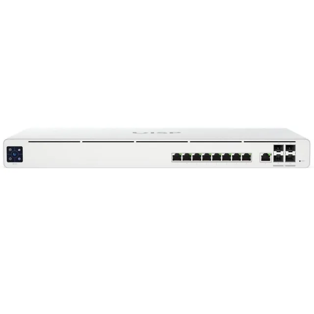 Маршрутизатор Ubiquiti UISP Router Pro Маршрутизатор 4 ядра (1,7 ГГц), 9х 1G RJ45, 4 10G SFP+