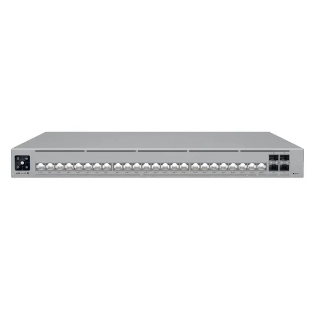 Коммутатор Ubiquiti USW-Pro-HD-24-PoE в стойку, 22х2.5G RJ45, 2х 10G RJ45, 4х 10G SFP+, раздача 600