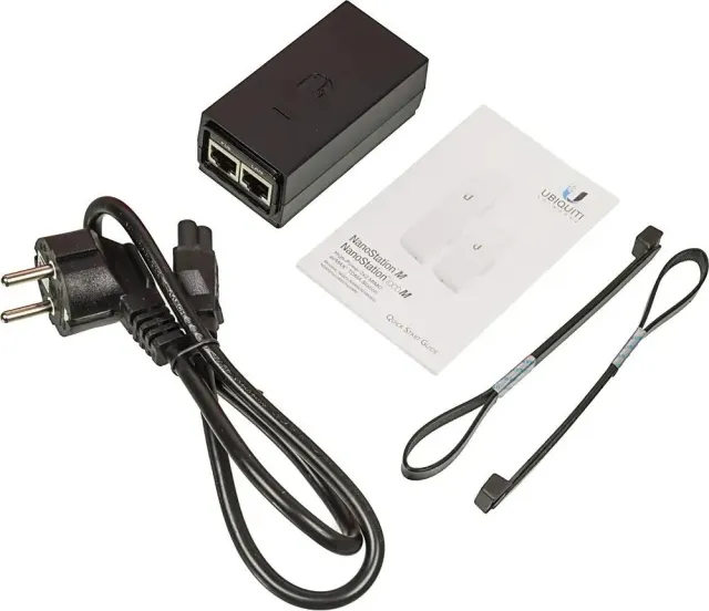Точка доступа Wi-Fi Ubiquiti NanoStation M2 Wi-Fi/TDMA AP/CPE. 802.11n, 2.4 ГГц