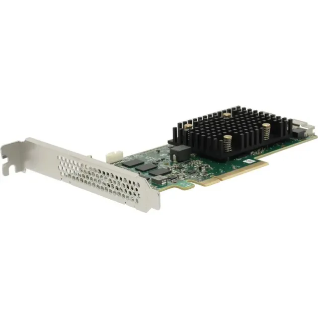 Контроллер Broadcom/LSI 9560-16I SGL (05-50077-00) (PCIe 4.0 x8 LP) Tri-Mode SAS/SATA/NVMe 12G, RAID