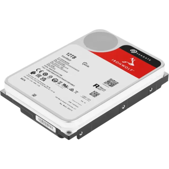 Жесткий диск Seagate IronWolf 12TB 3.5" 7200RPM 256MB SATA NAS ST12000VN0008
