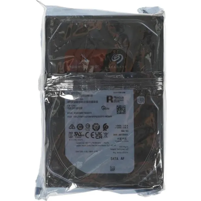 Жесткий диск Seagate IronWolf Pro 10TB 3.5'' 7200RPM 256MB SATA NAS ST10000NT001