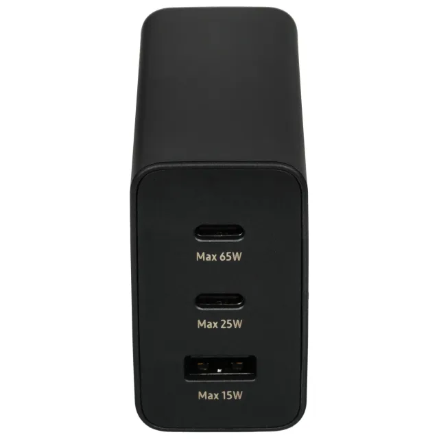 Сетевое зарядное устройство Samsung EP-T6530 65W 3-Port (USB-Cx2/USB) Black