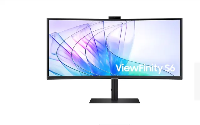 Монитор Samsung 34" S34C650VAI, 3440x1440, VA, 100Hz, HDMI+DP+USB-С-MM, curved, pivot, Black