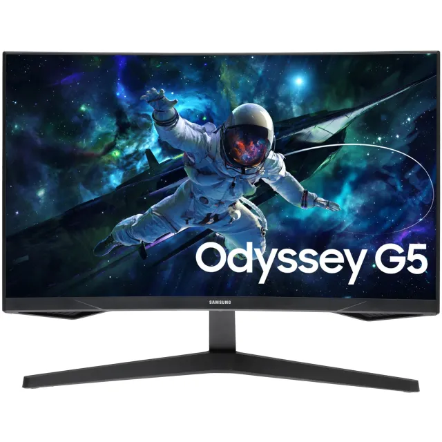 Монитор Samsung 27" S27CG550EI, 2560x1440, VA, 165Hz, HDMI+DP, curved, black