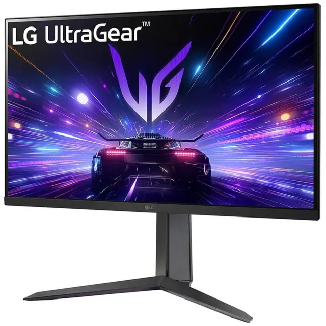 Монитор LG 27" 27GS65F-B, 1920x1080, IPS, 180Hz, HDMI+DP, pivot, black
