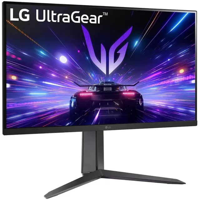 Монитор LG 27" 27GS65F-B, 1920x1080, IPS, 180Hz, HDMI+DP, pivot, black