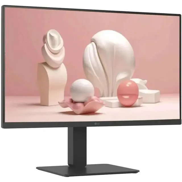Монитор LG 27" 27BA65QB-B, 2560x1440, IPS, 75Hz, HDMIx2+DP+MM, регулировка, черный