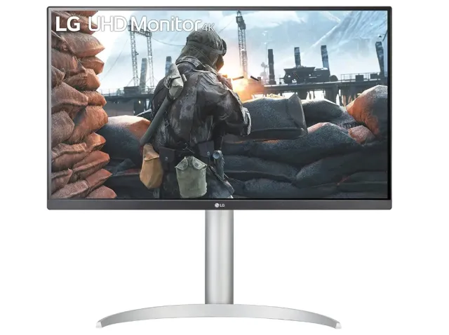 Монитор LG 27" 27UP850K-W, 3840x2160, IPS, 60Hz, HDMIx2+DP+USB-C, pivot, silver