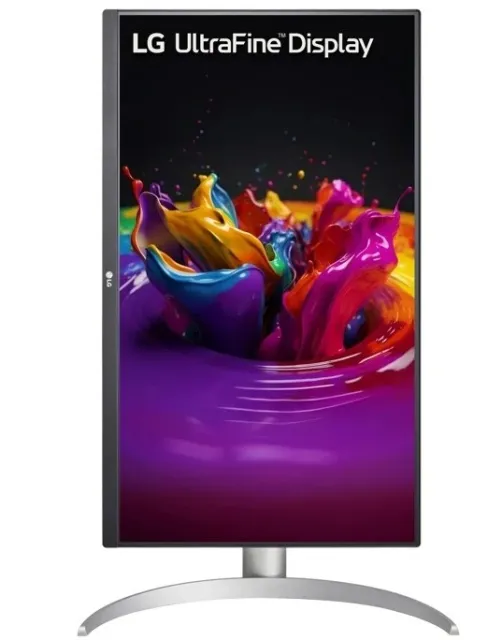 Монитор LG 27" 27UP850K-W, 3840x2160, IPS, 60Hz, HDMIx2+DP+USB-C, pivot, silver