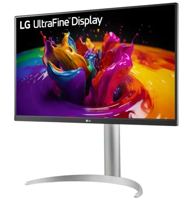 Монитор LG 27" 27UP850K-W, 3840x2160, IPS, 60Hz, HDMIx2+DP+USB-C, pivot, silver