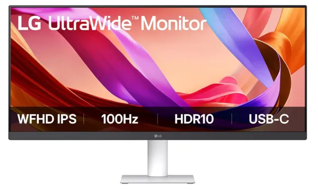 Монитор LG 29" 29U531A-W, 2560x1080, IPS, 100Hz, HDMI+DP+USB-C, white