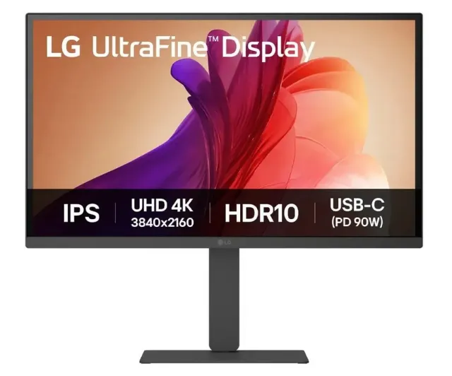 Монитор LG 27" 27U730A-B, 3840x2160, IPS, 60Hz, HDMIx2+DP+USB-C, pivot, black