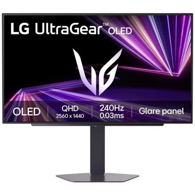 Монитор LG 27" 27GX704A-B, 2560x1440, OLED, 240Hz, HDMIx2+DP+USB, pivot, black