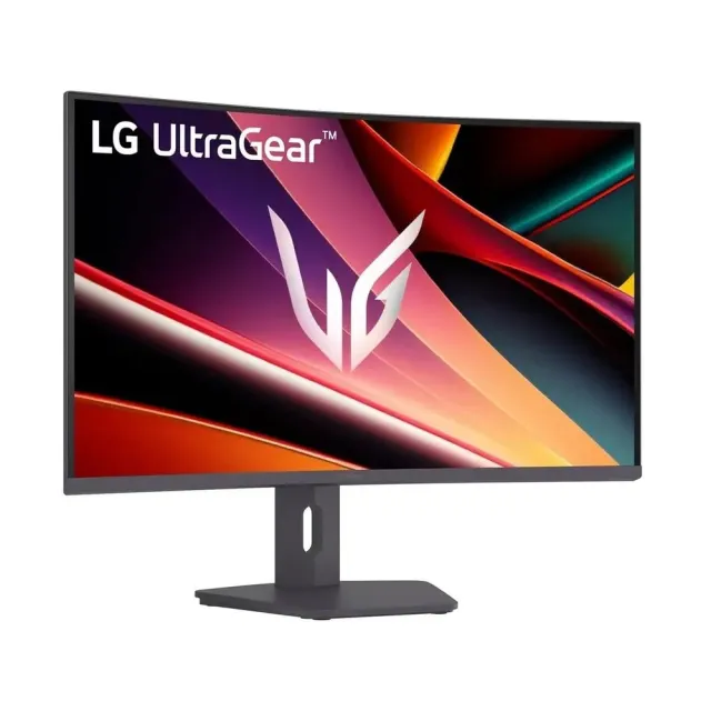 Монитор LG 32" 32G600A-B, 2560x1440, VA, 180Hz, HDMIx2+DP, поворотный, изогнутый, черный