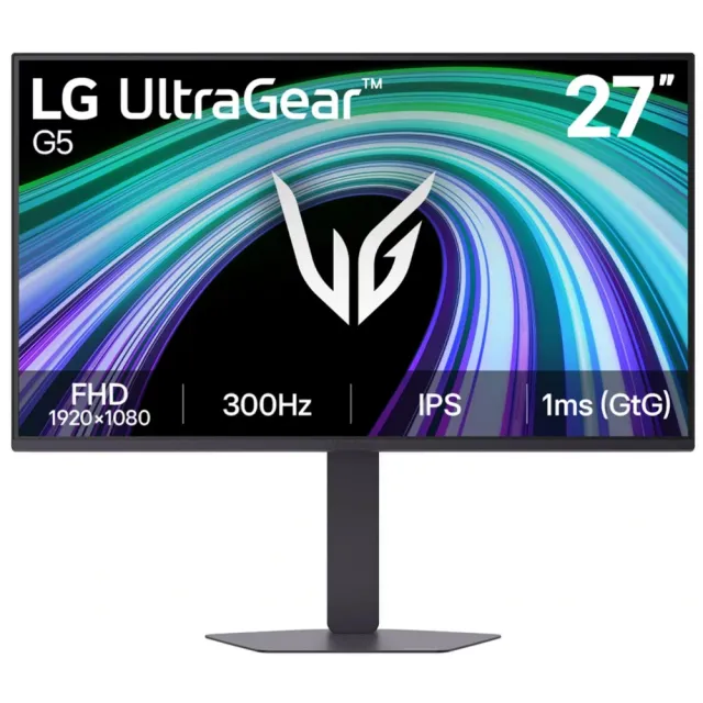 Монитор LG 27" 27G550B-B, 1920x1080, IPS, 300Hz, HDMIx2+DP, регулировка, черный