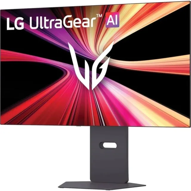 Монитор LG 32" 32GX870B-B, 3840x2160, OLED, 240Hz, HDMI+DP+USB-C, pivot, black