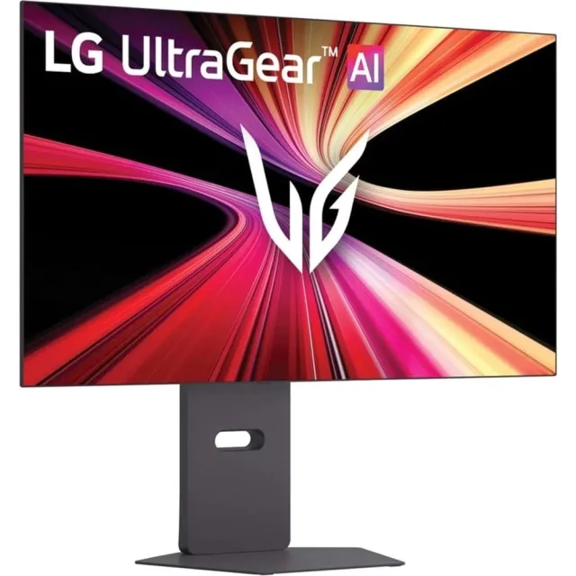 Монитор LG 32" 32GX870B-B, 3840x2160, OLED, 240Hz, HDMI+DP+USB-C, pivot, black