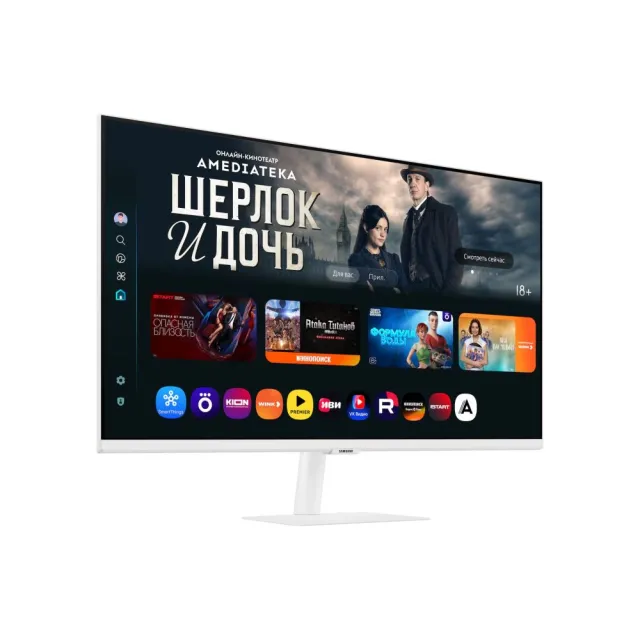 Монитор Samsung 32" S32FM703UI, 3840x2160, VA, 60Hz, HDMIx2+USB-C, white