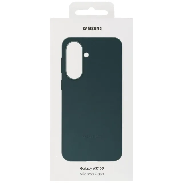Чехол-накладка Samsung Silicone Case A37 (A376) Dark Green CAU