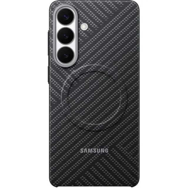 Чехол-накладка Samsung Carbon Magnet Case S26+ (S947) Dark Gray CAU