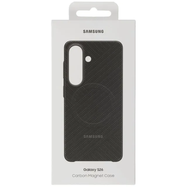 Чехол-накладка Samsung Carbon Magnet Case S26 (S942) Black CAU